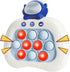 Pop Fidgets Game Toys,Handheld Speed Pushing Game Machine,Quick Push Game,Fidget Game Toy for 6 7 8 9 10 11 12 Boys Girls Teens Bear?Astronaut?...