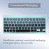 Silicone Keyboard Cover Skin for MacBook Air 13 inch A2337 M1 Chip Released in 2020 Touch ID & Retina Display US Version Ultra Thin Keyboard Prote...