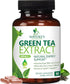 Green Tea Extract Capsules 1000mg 98% Standardized EGCG - 3X Strength for Natural Energy - Heart Support with Polyphenols - Gentle Caffeine - 60 C...