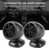 Aramox Car Speaker,1200W 12V Mini Tweeter Horn Music Dome Loudspeaker Universal for Car (Black)......