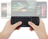 Gugxiom 2.4G Wireless Touchpad Keyboard, USB2.0 Mini Wireless Keyboard with 69 Backlight Keys, with Touch Pad, IR Indicator, Receiver and USB Cabl...
