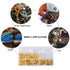 315PCS 2.8/4.8/6.3mm Quick Splice Male and Female Wire Spade Connector Crimp Terminal Block Assortment Kit with Insulating Sleeve for Electrical W...