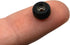 Teak Tuning CNC Polyurethane Fingerboard Bearing Wheels, Black - Set of 4 Wheels - Durable Material with a Hard Durometer...