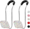 SAVORI Car Headrest Hooks Bling Car Accessories Rhinestones Universal Auto Back Seat Headrest Metal Hanger Organizer Vehicle Holder for Bag Purse ...