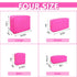 Waterproof Small Makeup Bag Pouch for Purse,Nylon Travel Toiletry Storage Bag Cute Preppy Cosmetic Bag for Women Girl,Waterproof Makeup Organizer ...