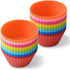 Newk Reusable Silicone Baking Cups, 48 Packs Nonstick Food Grade Silicone Cupcake Liners, Muffins Cup Molds - 8 Colors...