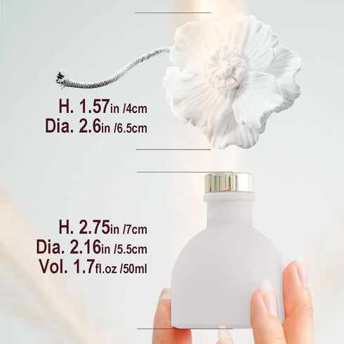 Essential Oil and Diffuser Gift Set, You're Unique like Magnolia Breeze (1.7 fl.oz|50ml), 60-days Natural Air Freshener Non-toxic Home Scent Upgra...