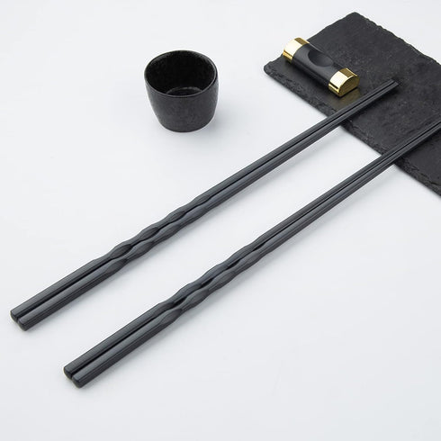2 Pairs 12.6 Inches (32cm) Cooking Extended Chopsticks Reusable, Fiberglass Chop Sticks for Kitchen Noodles Frying Hotpot, Japanese Chinese Extra ...