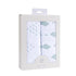 Changing Pad Cover - Cradle Sheets Fits Baby Mattress Sheet 36" X 18 - Unisex Grey Sage Diamond - 2 Pack Set...