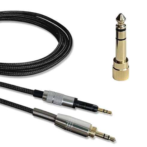 6.5 ft Replacement Cable Compatible with Sennheiser HD598 / HD599 Headphones, Upgrade Audio Cord Compatible with HD8/HD598/HD 599 headsets...