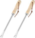 CHENGU 2 Pack Weeder Tool with Ergonomic Handle Manual Weeders Weed Puller Weeding Tool Garden Tools Gardening Tools for Lawn Garden Yard Farmland...