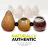 BALIBETOV Yerba Mate Gourd Set (Original Natural Handmade Yerba Mate Cup Argentina) - Includes Mate Tea Cup, Bombilla (Mate Straw) and Clean Brush...