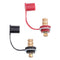 CHICIRIS Remote Battery Terminals, 20mm Stud Junction Block Post, Black Red Battery Charger Post Kit, Remote Battery Charger Post for Auto Truck B...