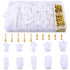 Glarks 580Pcs 2.8mm Pitch 2 3 4 6 9 Pin Wire Connectors Housing Terminal, Male & Female Plug Housing and Pin Header Crimp Wire Terminals Connector...