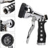 Water Hose Nozzle Sprayer, Hand Sprayer with 7 Spray Patterns High Pressure Garden Hose Spray Nozzle for Watering Plants Washing Cars Showering Pe...