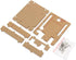 Uno R3 Case Enclosure New Transparent Gloss Acrylic Computer Box Compatible with Arduino UNO R3...