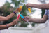 25 Pack (1oz) Jello Shot Syringes Combo with Tray/Racking Stand - 100% Safe & Reusable Plastic Syringes for Jello Shots - Small Syringe Shots Holi...