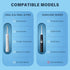 Travel Case for Oral-B/Oral-B Pro 1000 1500 5000 7000 6000 9600 Smartseries/Philips Sonicare ProtectiveClean/iO Series Electric Toothbrush,Hard EV...