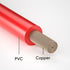 Goupchn 2PCS 4mm Banana Plug to Test Hook Clips Test Leads Copper Soft Cable Wires for Multimeter Electrical Testing 500V 5A...