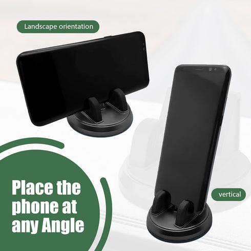 1 PC Car Dashboard Cell Phone Holder, 360 Degrees Rotatable Mobile Phone Fixture, Car Navigation Bracket, Car Interior Modification, Universal for...