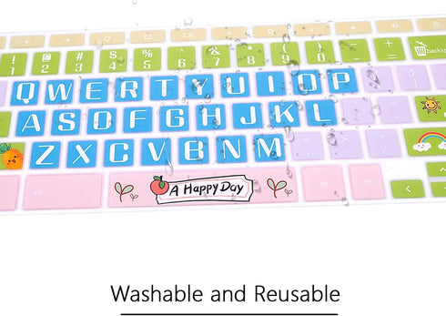 Keyboard Cover for Samsung Chromebook 4 3 XE310XBA XE500C13 XE501C13 11.6"/Chromebook 4 15.6" XE350XBA/Chromebook 2 XE500C12/Chromebook Plus V2 2-...