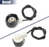 ACROPIX Universal Brake Proportioning Valve Wire Sensor Replacement Black - Pack of 1...