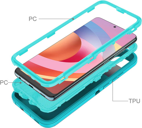 Galaxy A51 5G Case for Samsung Galaxy A51 5G Case Military Drop Shockproof Armor Heavy Duty Rugged 3 in 1 Protection Cover for Galaxy A51 5G Phone...