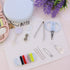 MEIYOUJU AM 2 Pack Min Travel Sewing Kit DIY Sewing Supplies Portable Sewing Tool Kits Plastic Sewing Kit Box Beginner Friendly Emergency Sewing R...