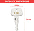 A147 SKS roof rack key,Replacement Keys for Yakima SKS Roof Racks,Crossbars,Carriers.(Code A147)...