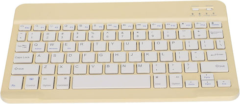 Hilitand Bluetooth Keyboard,Universal Compact Ergonomic Mobile Phone/Tablet/Laptop/PC Typewriter,for Android/iOS/Windows(Yellow)...