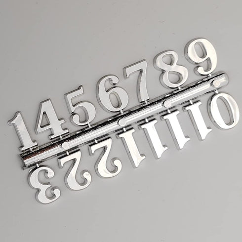 GXXMEI 18Sets Clock Numerals Kit Including Arabic Number and Roman Number DIY Digital Clock Numbers for Design Replacement Repairing Clock Accesso...