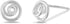 Boma Jewelry Sterling Silver Spiral Stud Earrings...