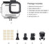 SOONSUN Waterproof Case for GoPro Hero 12 11 10 9 Black Camera, 60M Underwater Protective Dive Housing Case with Cold Shoe Mount Adapter for Go Pr...