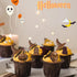 Halloween Silicone Molds For Baking,3 Pack Halloween Molds For Chocolate Candy Molds Silicone Pumpkin Skull Mold Cake Skeleton Mold Ghost Bat Sili...