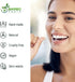 Biodegradable Mint Dental Tooth Lace Floss - 2X Refillable Flossers - 100% Organic Natural and Compostable Teeth Silk Spool - Waxed with Candelill...
