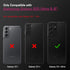 LOHASIC for Galaxy S21 Ultra 5G Case, Luxury Elegant PU Leather Flexible Bumper Rugged Non-Slip Grip Shockproof Full Body Protective Cover Women C...