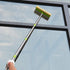 Window Squeegee for Window Cleaning, 58'' Squeegee Window Cleaner Tool 2 in 1 Car Window Cleaning Tool with Extension Pole Telescopic Window Washi...