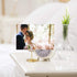 24 Pcs Premium Mini Table Number Holders and 24 Pcs Place Cards with Gold Foil Border, Place Card Holder, Table Sign Stand, Photo Picture holders ...