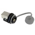 ASI ASICPICRJ45S RJ45 Panel Mount, Waterproof Connector (When Used with Cap), Shielded, Front Mount, Female, IP67, NEMA 6P, Cap Sold Separately...