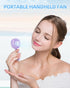 Mini Portable Fan, Small Handheld Fan with 3 Speeds, Small Hand Fan USB Rechargeable, Personal Fan Battery Operate for Outdoor Indoor Commute Offi...