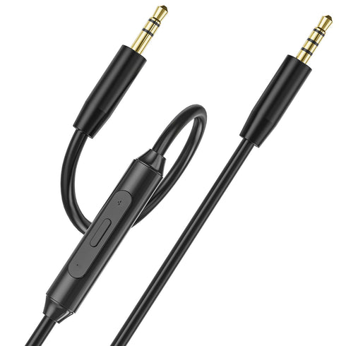 Ancable Replacement 3.5mm Headset Audio Cable Compatible with Skullcandy Headphone, 3.5mm Stereo Cord with Mic and Volume Control for Skullcandy C...