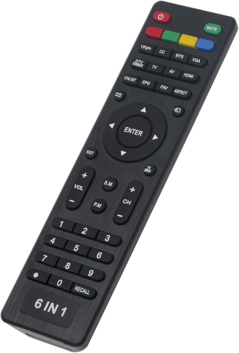 VIANBTY Replaced Remote Control fit for SPELER TV SP-LED24 SP-LED22 SP-LED22F SP-LED32 SP-LED19 SP-LED19W VIORE TV RC2012V 504C1931102 19VH50 LED1...