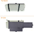 Car Visor Anti-Glare Sunshade Extender for Front Seat Driver or Passenger - 1 Piece...