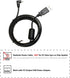 EDO Tech 6 Ft Mini USB Car Charger Power Cord for Garmin Nuvi Drive DriveSmart DriveAssist DriveTrack RV Auto Handheld Navigation GPS TA20 Compati...