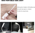 Mini USB Light, Portable Book Reading Lamp with 6 LEDs Protect Eyesight, USB Powered for Power Bank Computer Laptop Flexible Bendable Night Light-...