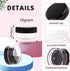 10 Gram Sample Containers with Lids, 10ML Sample Jars, 40 PCS Small Cosmetic Sample Containers for Makeup, Lotion, Eye Shadow, Liquids, Powder, Li...