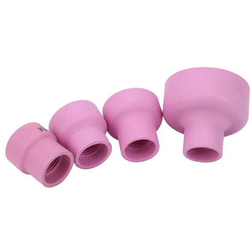 Glass Welding Cups Monster Gas Lenses for Welding Ceramic + Alumina Ceramic Welding Cup Set Alumina Torch Gas Lens Kit Industrial Supplies Wp?17 1...