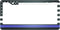 HOSNYE U.S. Police Flag License Plate Frame Stars and Blue Lines Metal License Plate Cover Front Plates Frames Car Tag Frame for Women Men US Vehi...