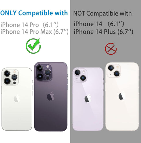 ?3 Pack?Dengduoduo Tempered Glass Camera Lens Protector for iPhone 14 Pro 6.1" & iPhone 14 Pro Max 6.7", Ultra HD, 9H Hardness, Anti-Scratch, Case...