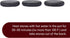 Pino Products Hot Massage Stones - 6 Large Essential Black Basalt Stones - Massage Therapy, Relaxation Basalt Stones - Rock Stone Massage Kit Warm...